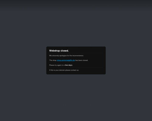 Personal Gifts Screenshot