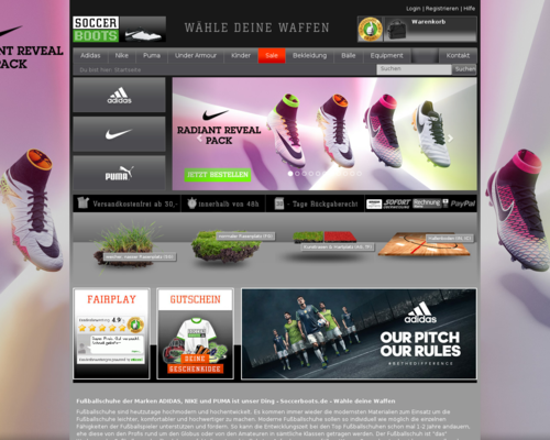 Soccerboots Screenshot