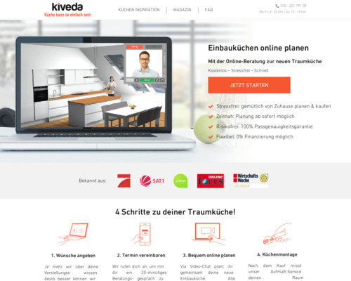 kiveda Screenshot