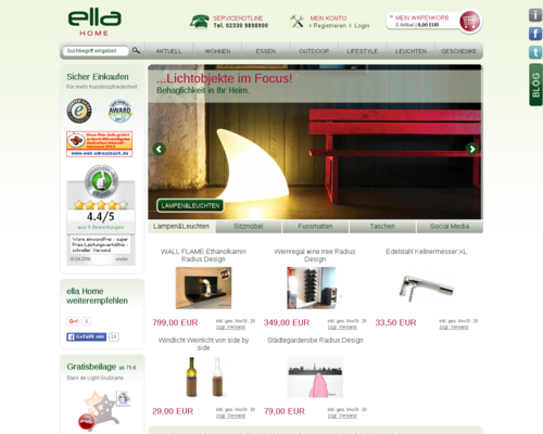 ella HOME Screenshot