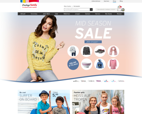 Ernstings Family Screenshot