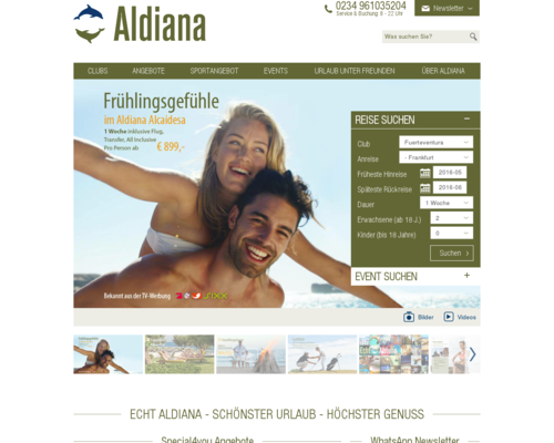 Aldiana Screenshot