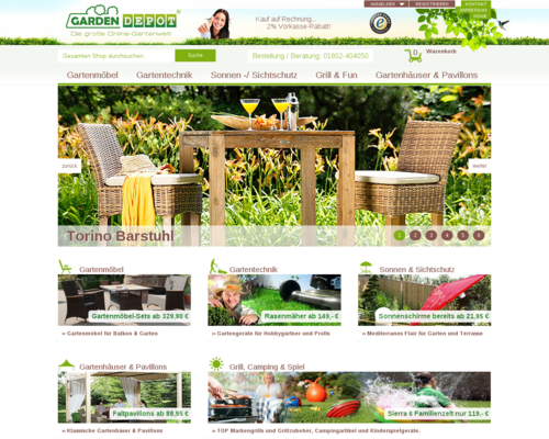 GardenDEPOT Screenshot