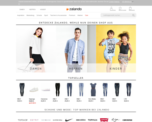 Zalando Screenshot