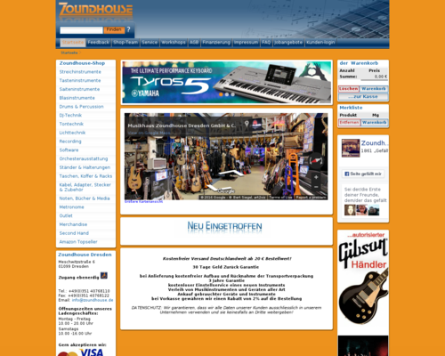 Zoundhouse Screenshot