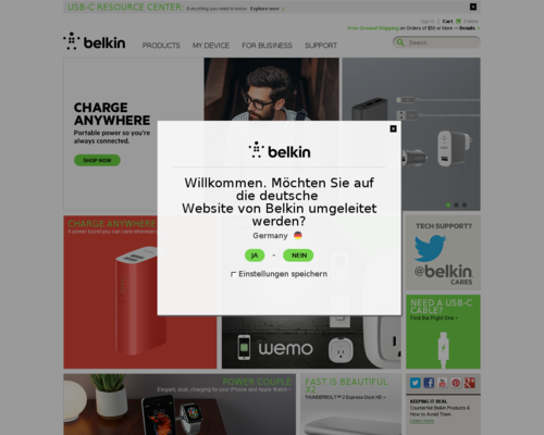 Belkin Screenshot
