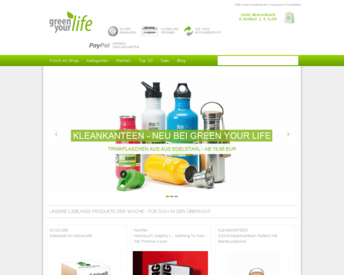 Green your life Screenshot