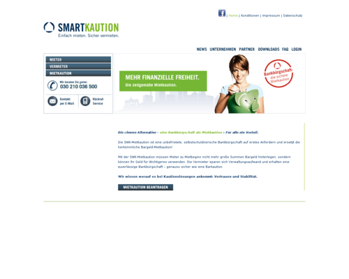 Smartkaution Screenshot