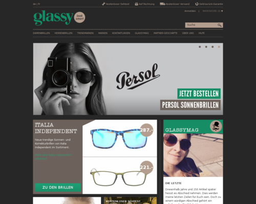 Glassy Screenshot
