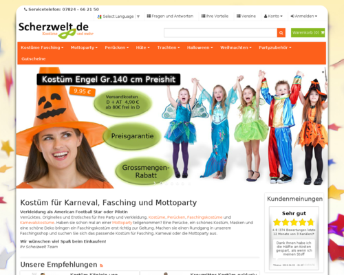 Scherzwelt Screenshot