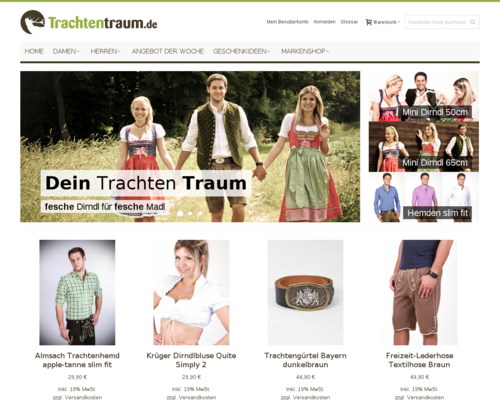 Trachtentraum Screenshot