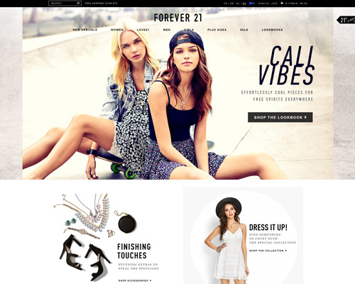 Forever 21 Screenshot