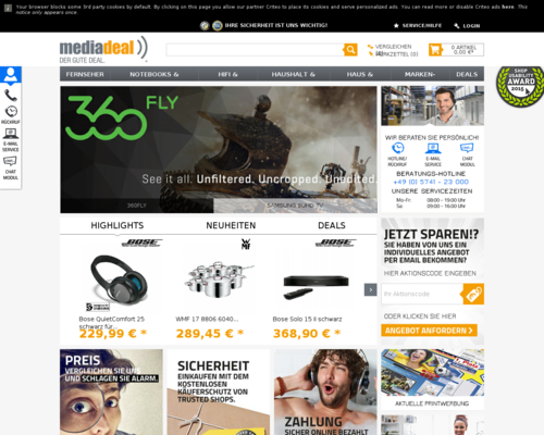 mediadeal Screenshot