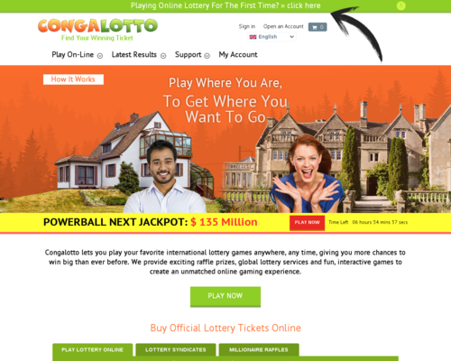 CongaLotto Screenshot