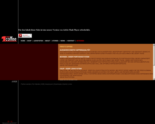 Firstcoffee Screenshot