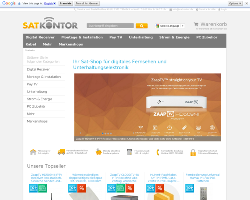 Satkontor Screenshot