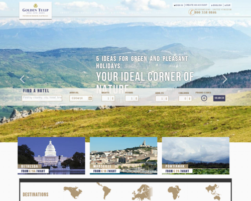 Golden Tulip Screenshot