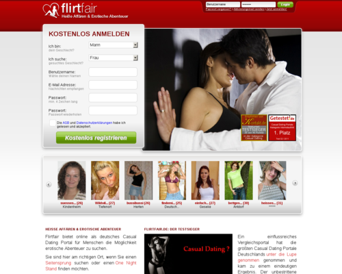 FlirtFair Screenshot