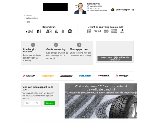 Reifendeal24 Screenshot