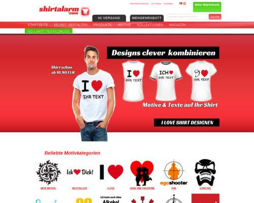 Shirtalarm Screenshot