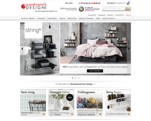 Scandinaviandesigncenter Screenshot