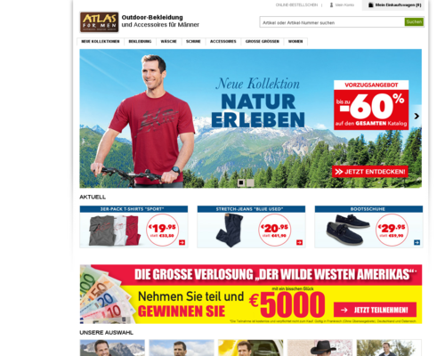 Atlas for Men Screenshot