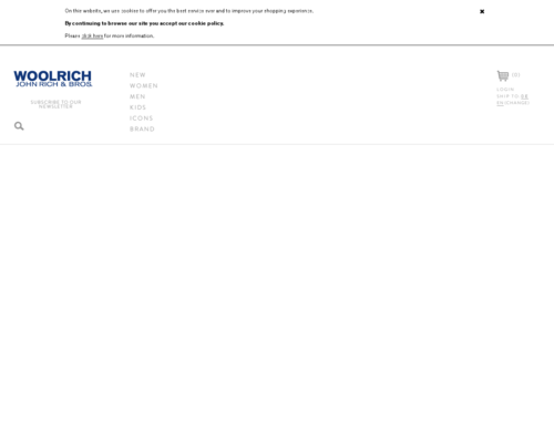 Woolrich Screenshot