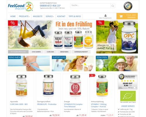 Feelgood Shop Screenshot
