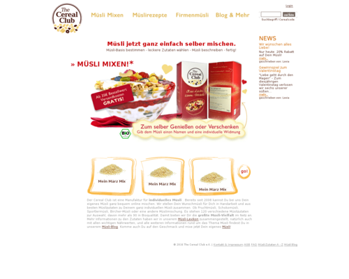 Cereal Club Screenshot