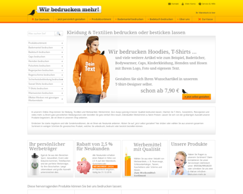 Wir-bedrucken-mehr Screenshot