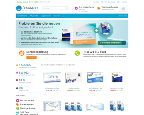 Lentiamo Screenshot