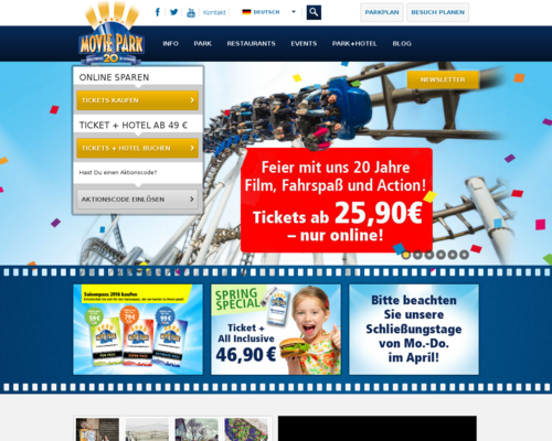 Movie Park Screenshot