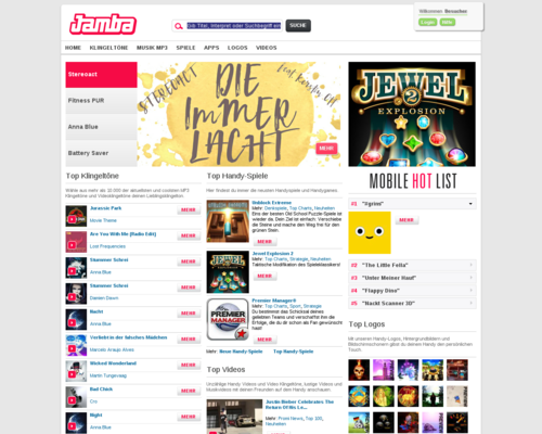 Jamba Screenshot