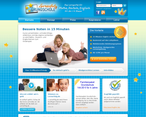 Lernerfolg Screenshot