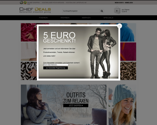 Chef-Deals Screenshot