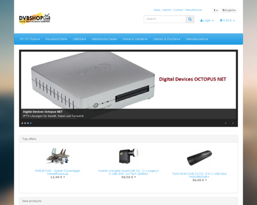 DVBSHOP Screenshot