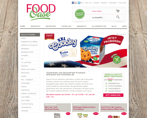 FoodOase Screenshot