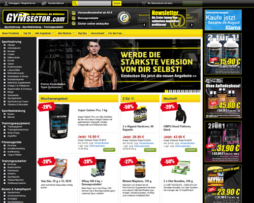 Gymsector Screenshot
