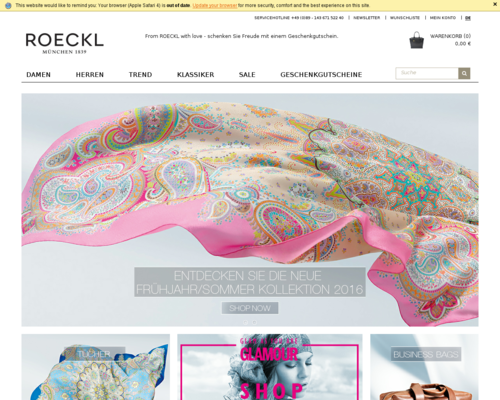 Roeckl Screenshot