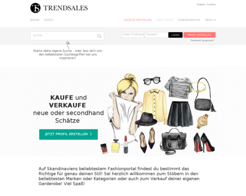 Trendsales Screenshot