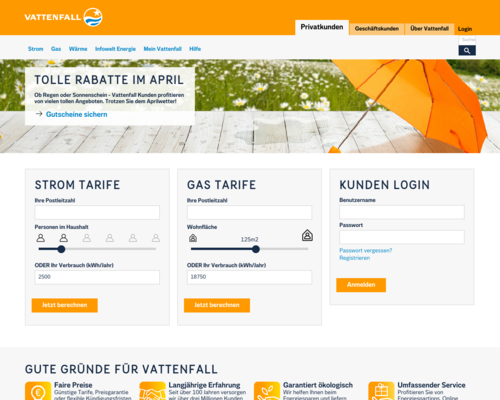 Vattenfall Screenshot