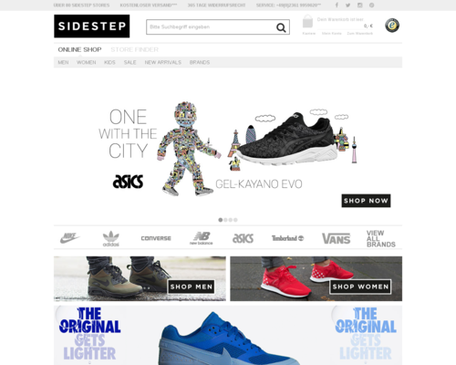 SIDESTEP Screenshot
