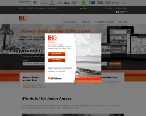 InterContinental Screenshot