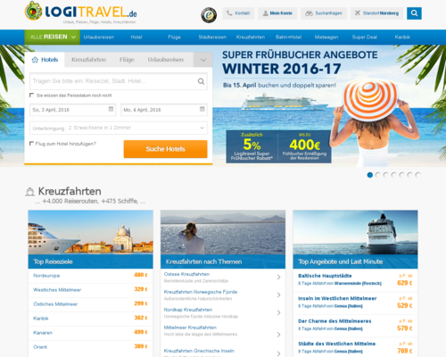 Logitravel Screenshot