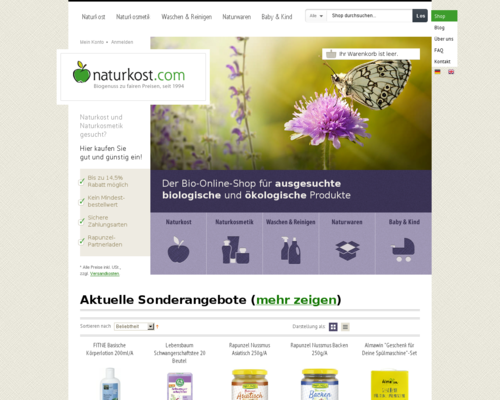 Naturkost Screenshot