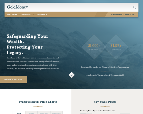 GoldMoney Screenshot