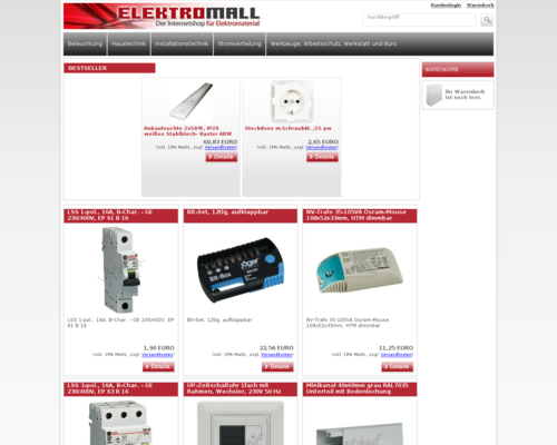 Elektromall Screenshot
