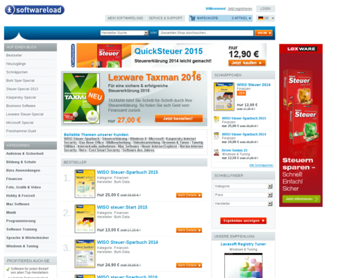 Softwareload Screenshot