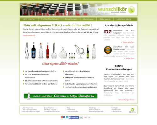 wunschlikoer.de Screenshot