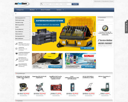 myToolStore Screenshot